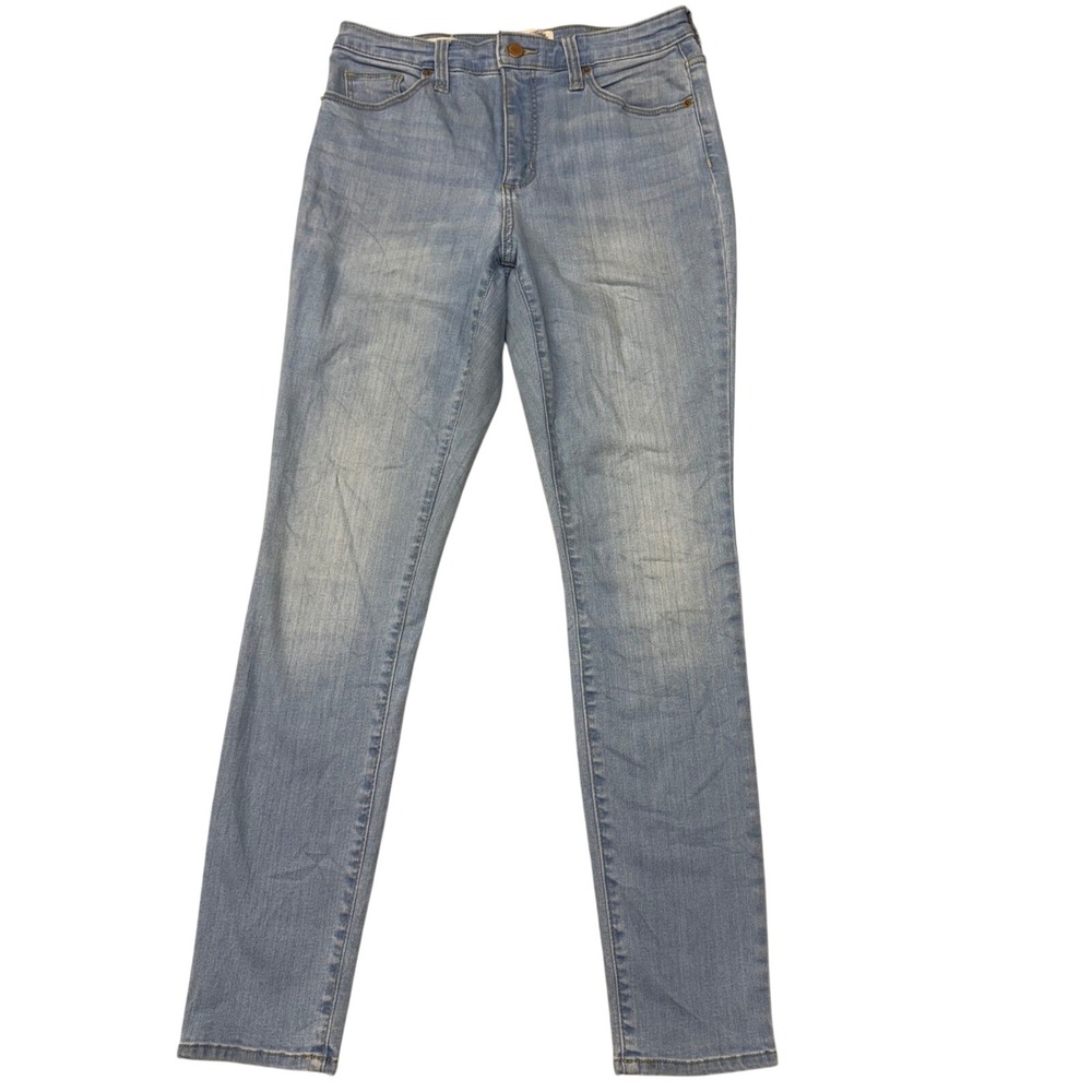 Universal Thread Womens High Rise Skinny Jeans Light Wash Blue Denim 6/28R